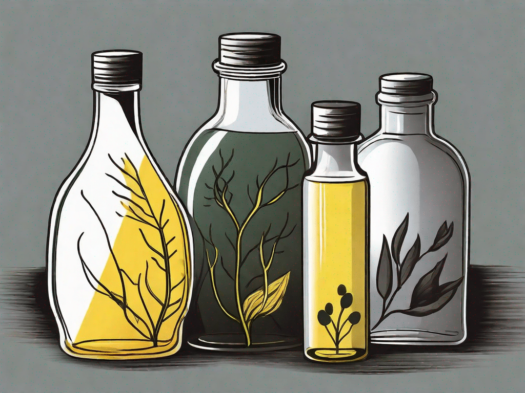 Various types of vegetable oils (like soybean