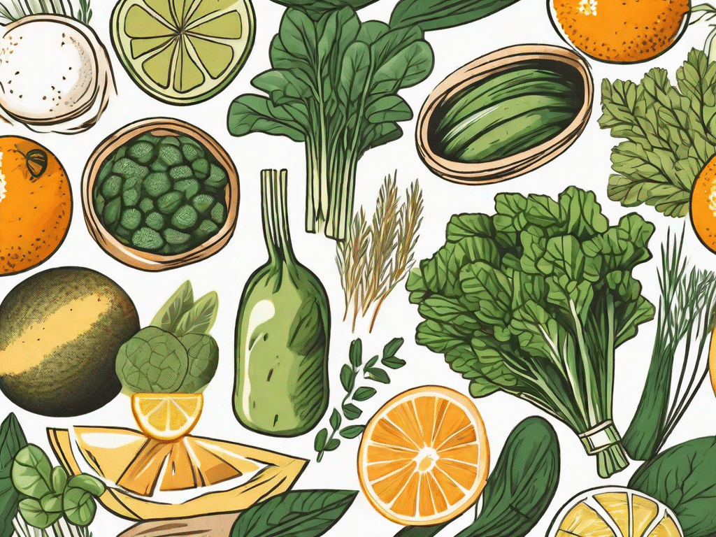 An assortment of 15 different healthy foods