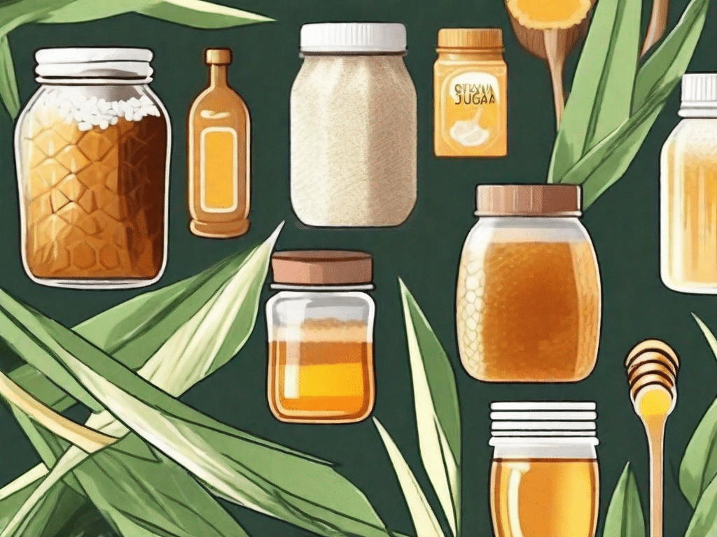 Various alternative sweeteners like honey