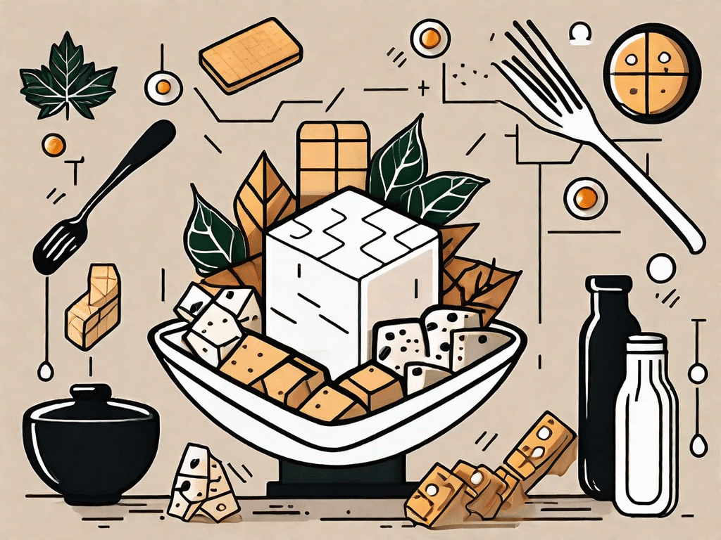 Various types of tofu (like firm