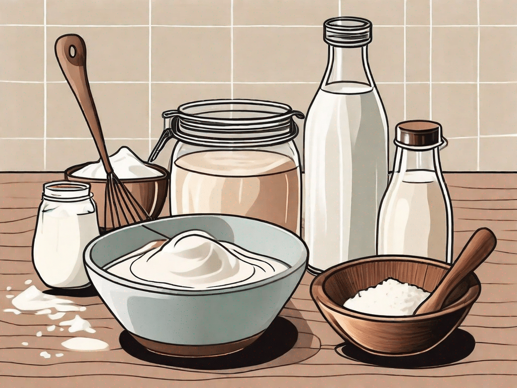 Various healthy substitutes for heavy cream such as coconut milk