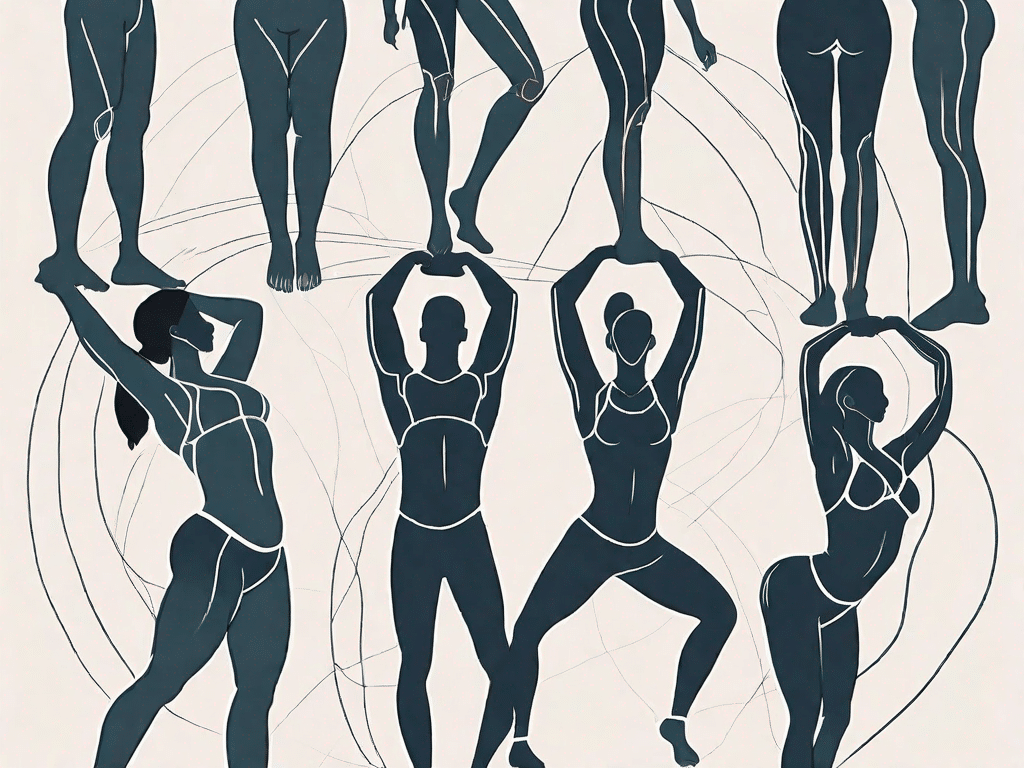 Several types of leg exercises